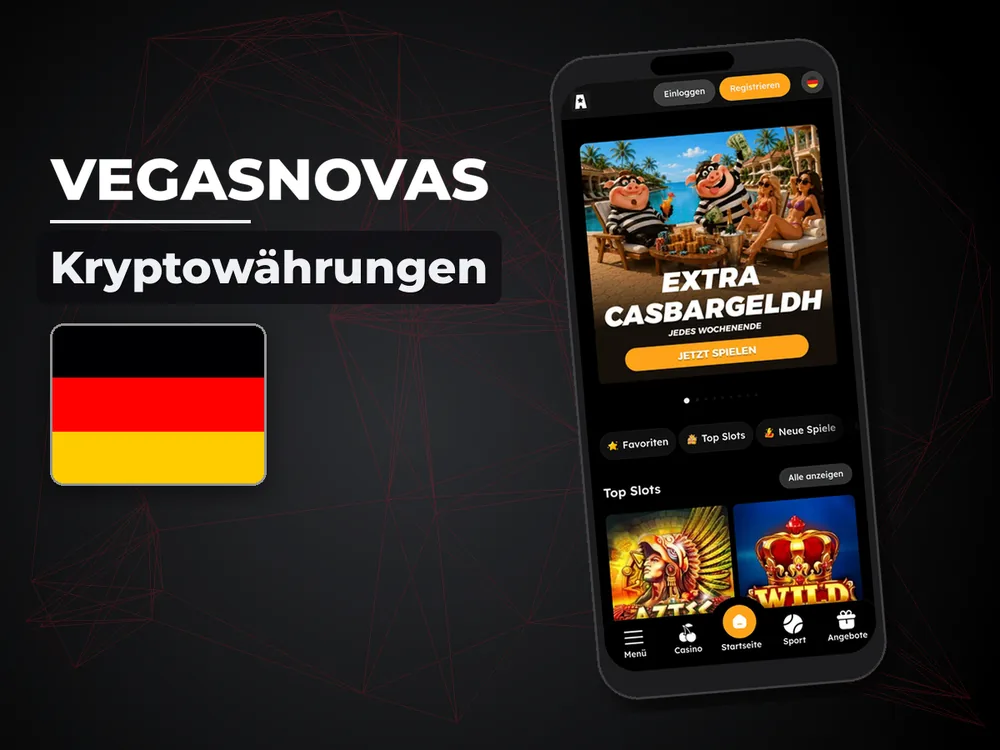 Vegasnovas - No-Deposit Bonus