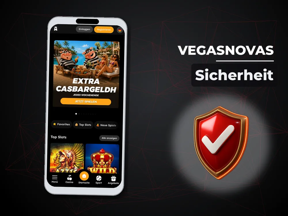 Vegasnovas - Sicherheit