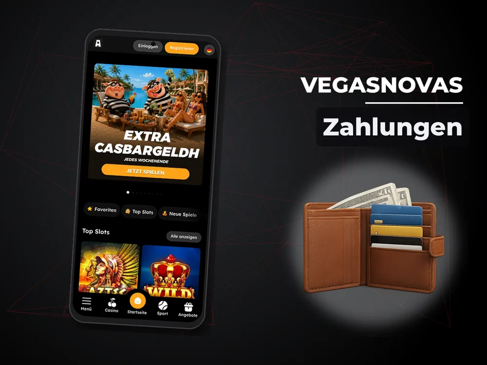 Vegasnovas - Zahlungen