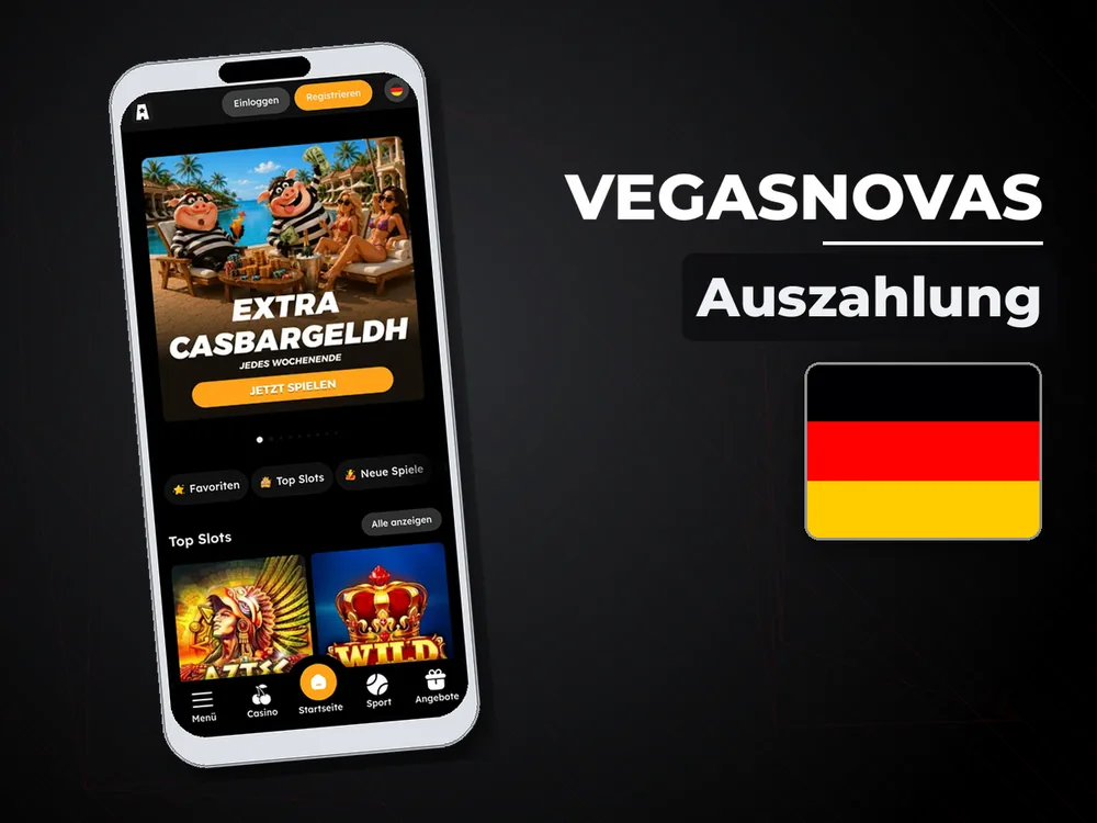 Vegasnovas - Auszahlung