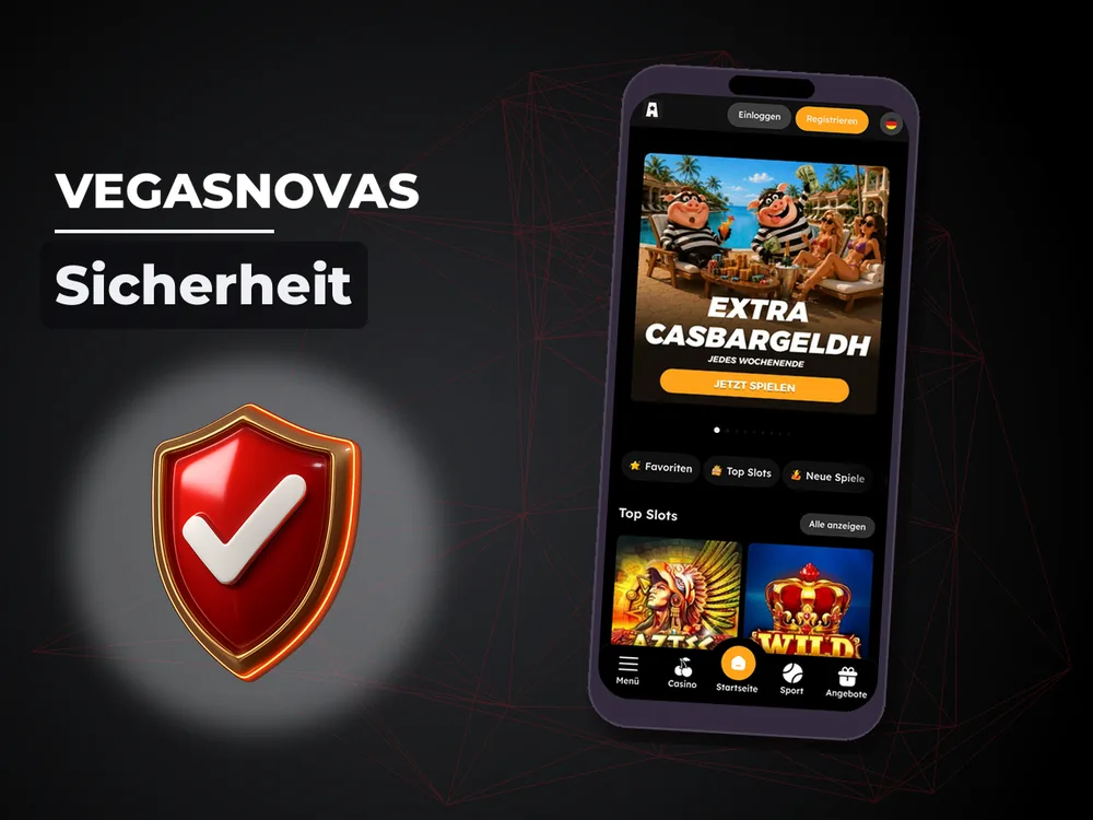 Vegasnovas - Sicherheit