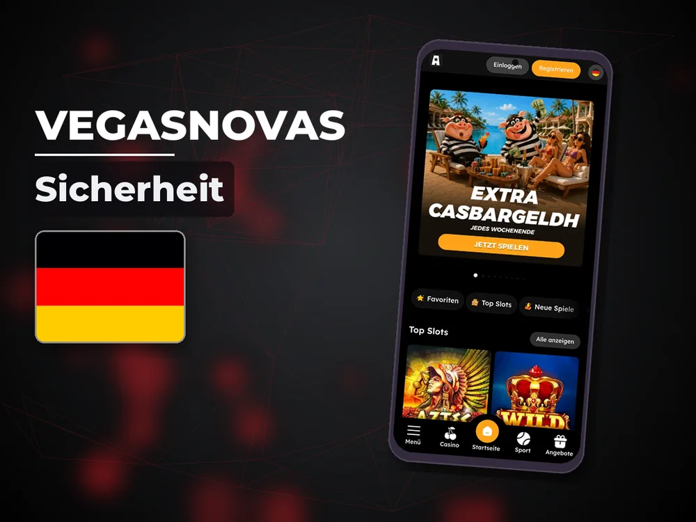 Vegasnovas - Sicherheit
