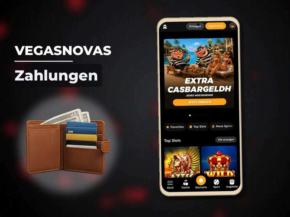 Vegasnovas - Zahlungen