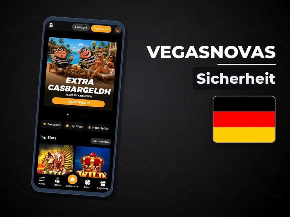 Vegasnovas - Sicherheit